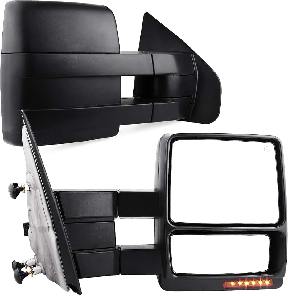 YITAMOTOR Towing Mirrors Compatible with 2007-2014 Ford F150 Series Pickup