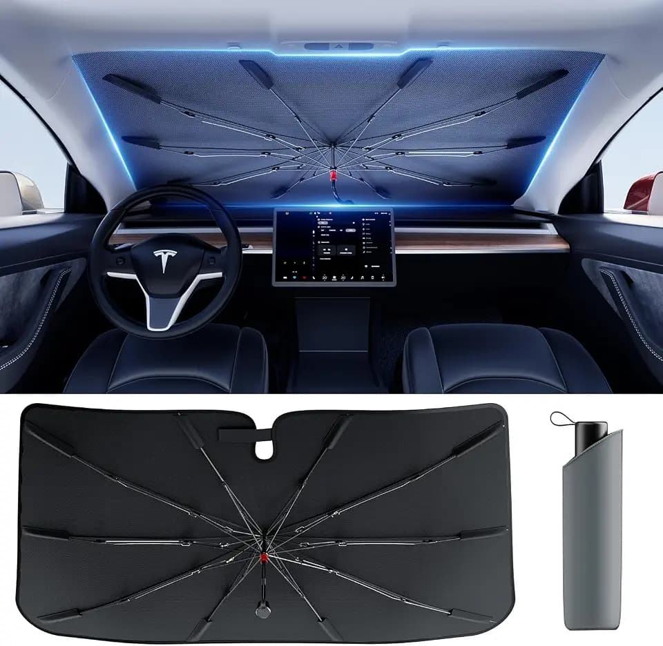 DMJN Windshield Sun Shade for Car