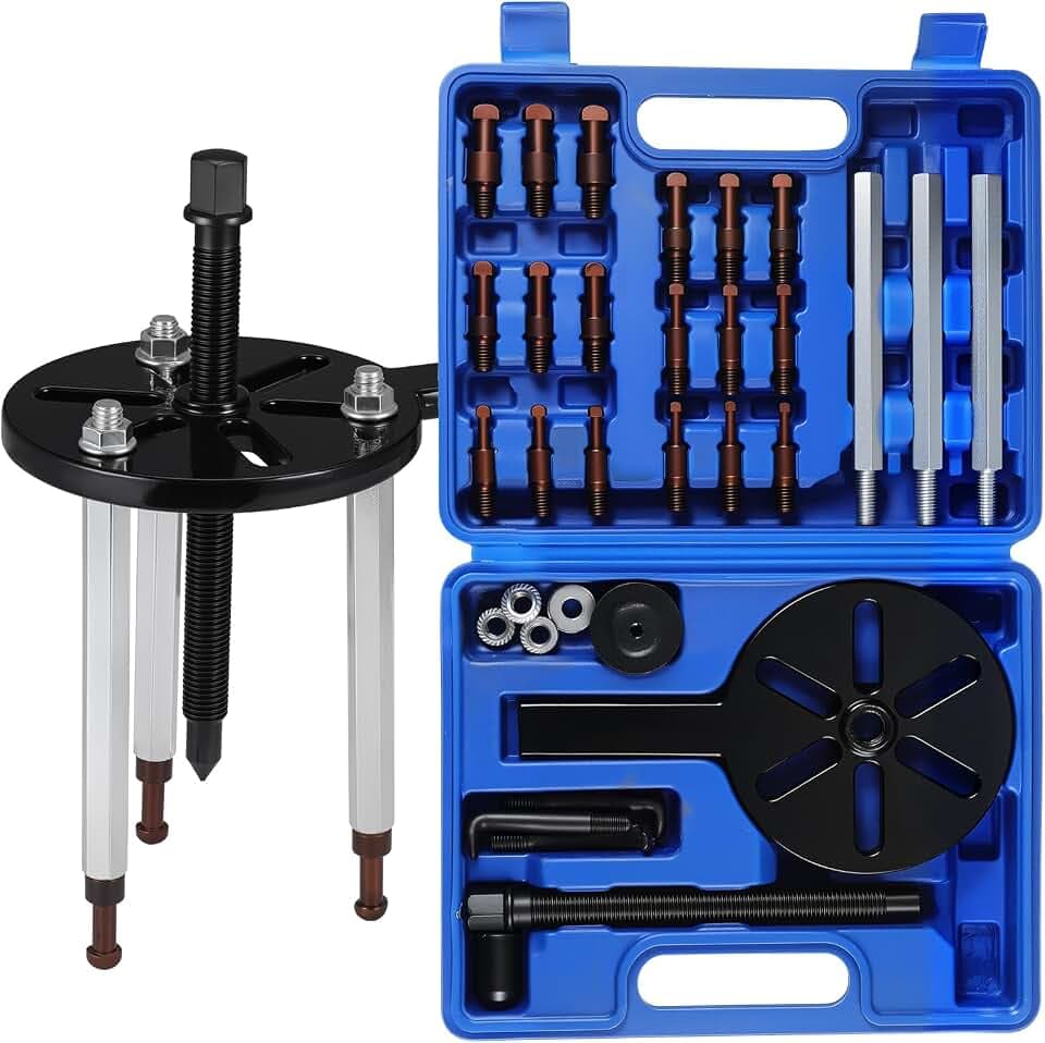 Lagerabzieher Set 21 in 1, Universal Innenlager Abzieher (Blau)