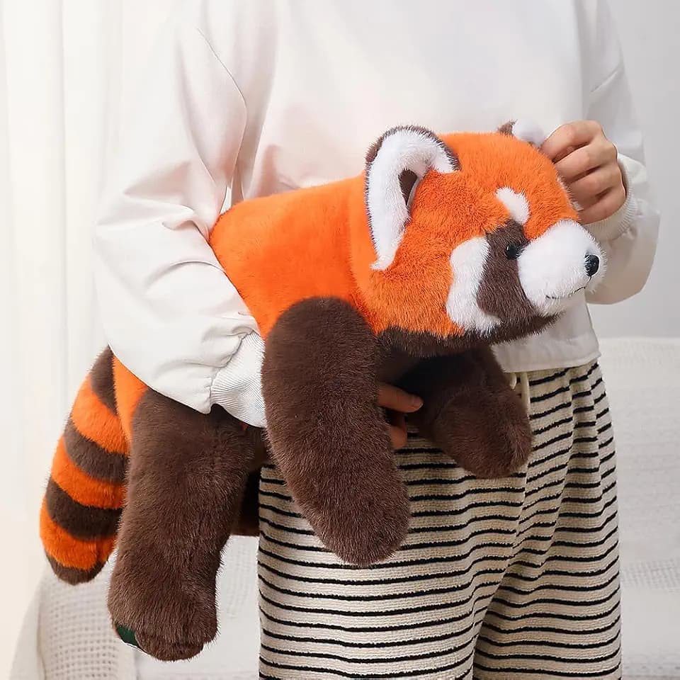 Red Panda Plush，Panda Stuffed Animal 11.8in
