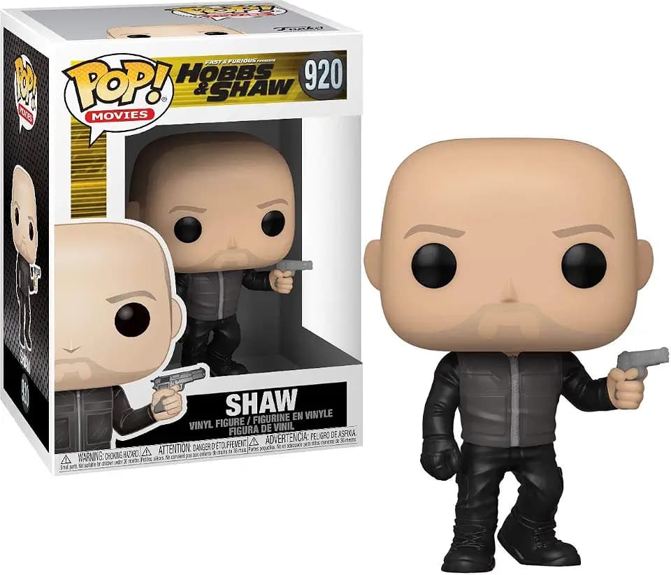 Funko POP! Movies: Hobbs & Deckard Shaw - Deckard Shaw - Fast And Furious: Hobbs And Shaw - Vinyl-Sammelfigur - Geschenkidee - Offizielle Handelswaren - Spielzeug Für Kinder und Erwachsene