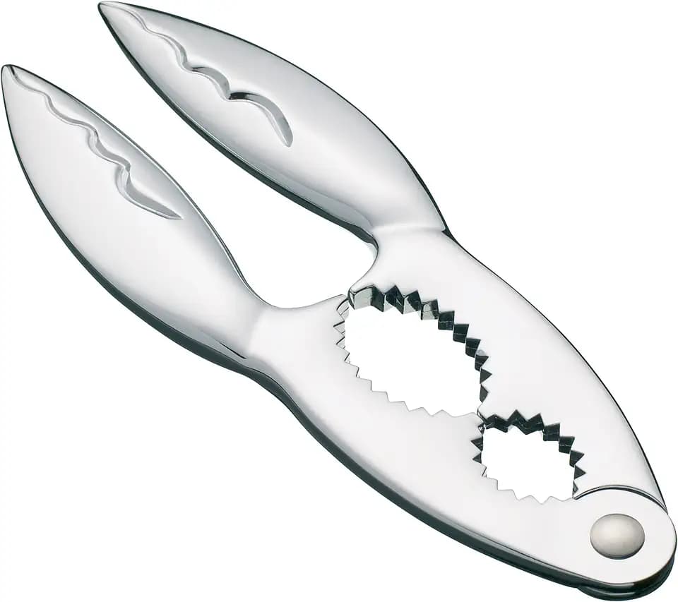 MasterClass Edelstahl-Krabbenscheren/Hummerknacker, 17 cm (6,5 Zoll), Silber