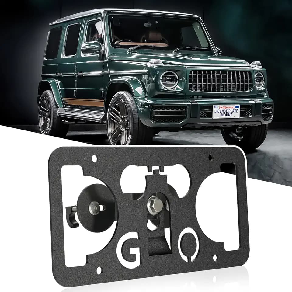 License Plate Mount Fits Mercedes-Benz G-Class/GL-Class/SL-Class/SLK-Class