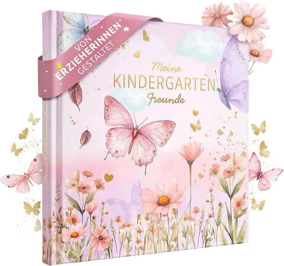 EULENTALER Freundebuch Kindergarten Mädchen | Von Erzieherinnen gestaltet