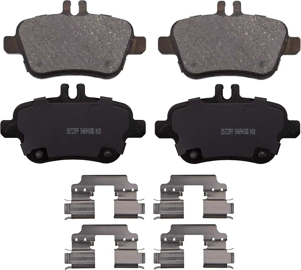 Wagner QuickStop ZD1646 Rear Disc Brake Pad Set for 2014 Mercedes-Benz CLA250