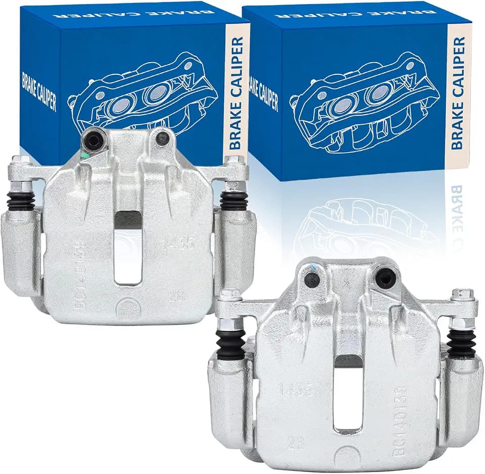 Front Pair 18B5270 18B5271 Brake Caliper Assembly with Bracket