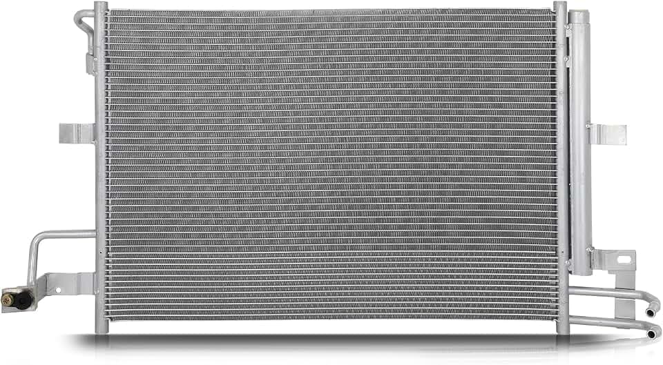 SCITOO A/C Condenser compatible with 2011-2019 for Ford for Explorer 3.5L