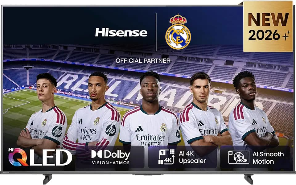Hisense TV 65E7S (2026) 65" VA QLED 4K UHD Preta