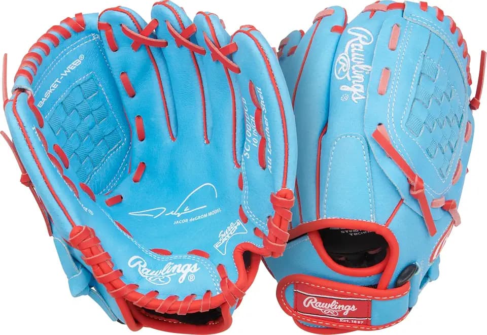 Rawlings | Sure Catch Baseball & Softball Glove | T-Ball, Youth & Adult Rec Models | Multiple Sizes & Styles