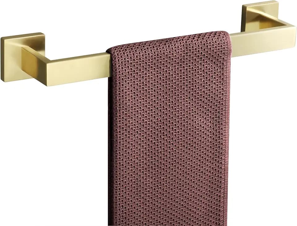 Alise Gold Towel Bar Towel Racks for Bathroom Wall Mount 16 Inch