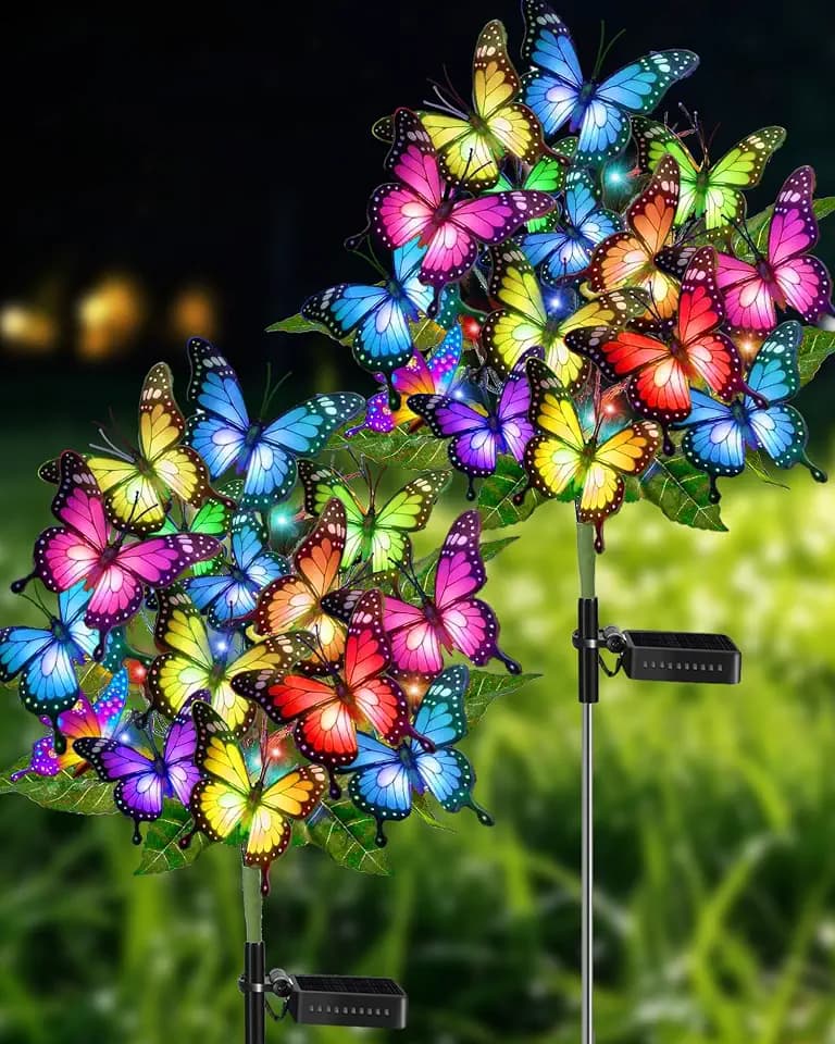 Solar Garden Lights Outdoor Waterproof Decorative