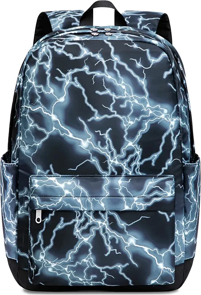 BLUEFAIRY Boys Backpack 6-8 8-12 with Laptop Sleeve 17 Inch School Bookbag