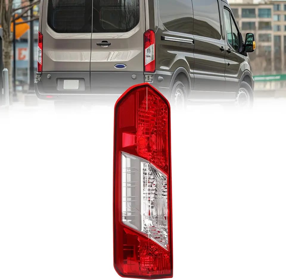 HECASA LH Tail Light Assembly Compatible with 2015-2024 Transit 150 250 350