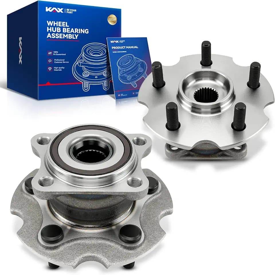 KAX 2 x 512374 Rear Wheel Bearing and Hub Assembly for Toyota Lexus