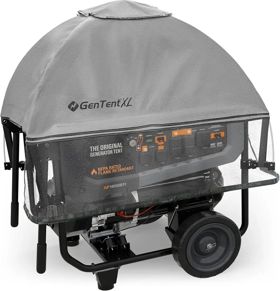 GenTent XL Universal Open Frame Generator Tent, Gray, XL - Standard