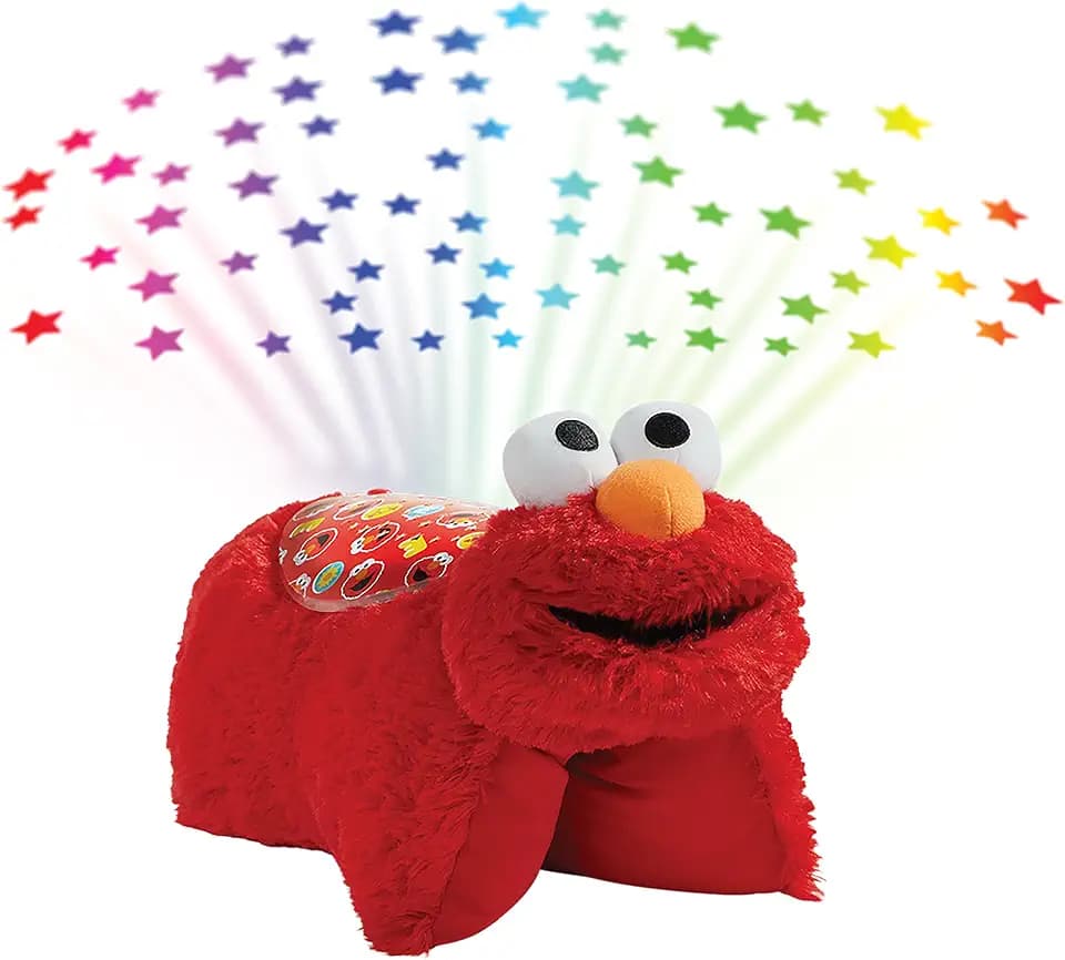 Pillow Pets Sesame Street Elmo, 11" Sleeptime Lite