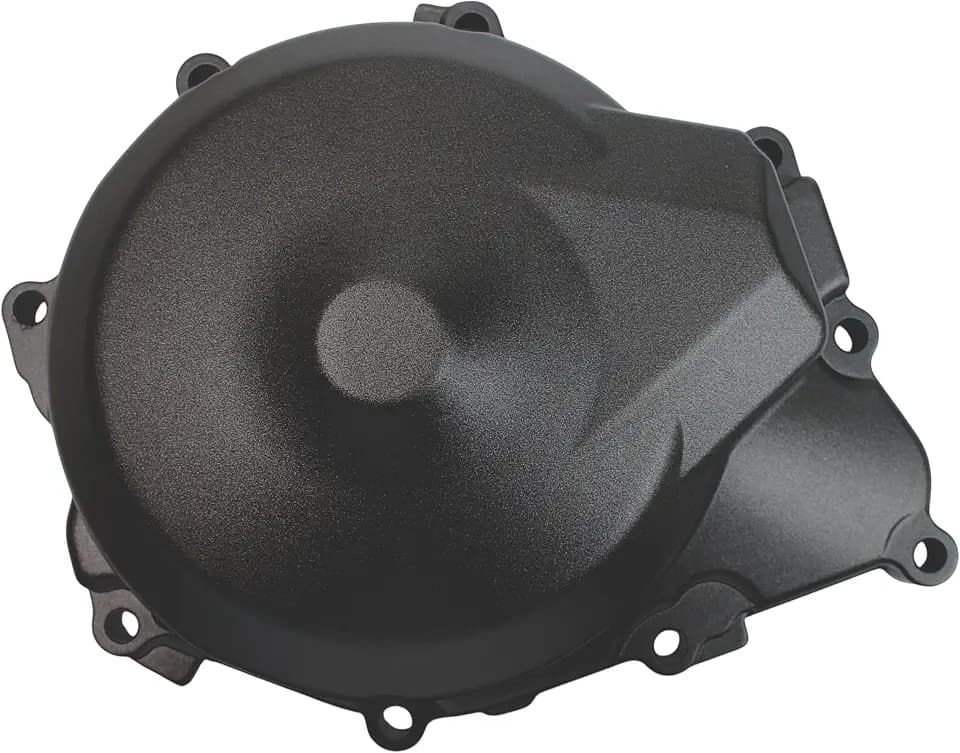 Stator Cover Fit for Yamaha R6, YZFR6 YZF-R6 2006-2024, Left Crankcase Engine Cover Gasket Replacement, Replaces 2C0-15411-01-00 (1pc, Black)