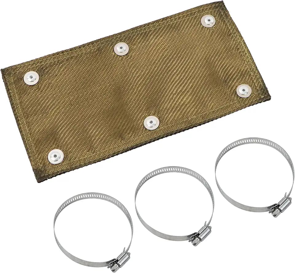 Pipe Heat Shield Exhaust Pipe Heat Shield 6" x 12"