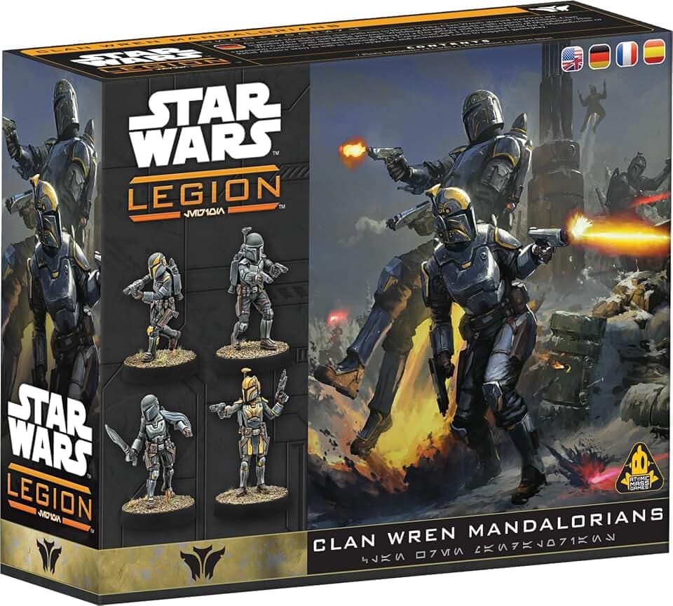 Asmodee, Star Wars: Legion – Clan Wren Mandalorians, Tabletop-Erweiterung