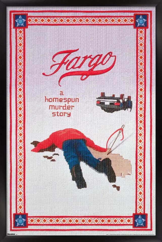 Trends International Fargo (1996) - One Sheet Wall Poster, 34L x 22.4W, Black Framed Version