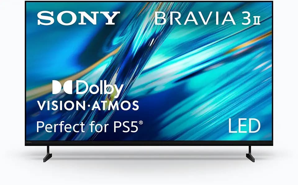 Sony 50 Inch BRAVIA 3 II LED 4K HDR Smart Google TV with Gemini K-50XR30M2