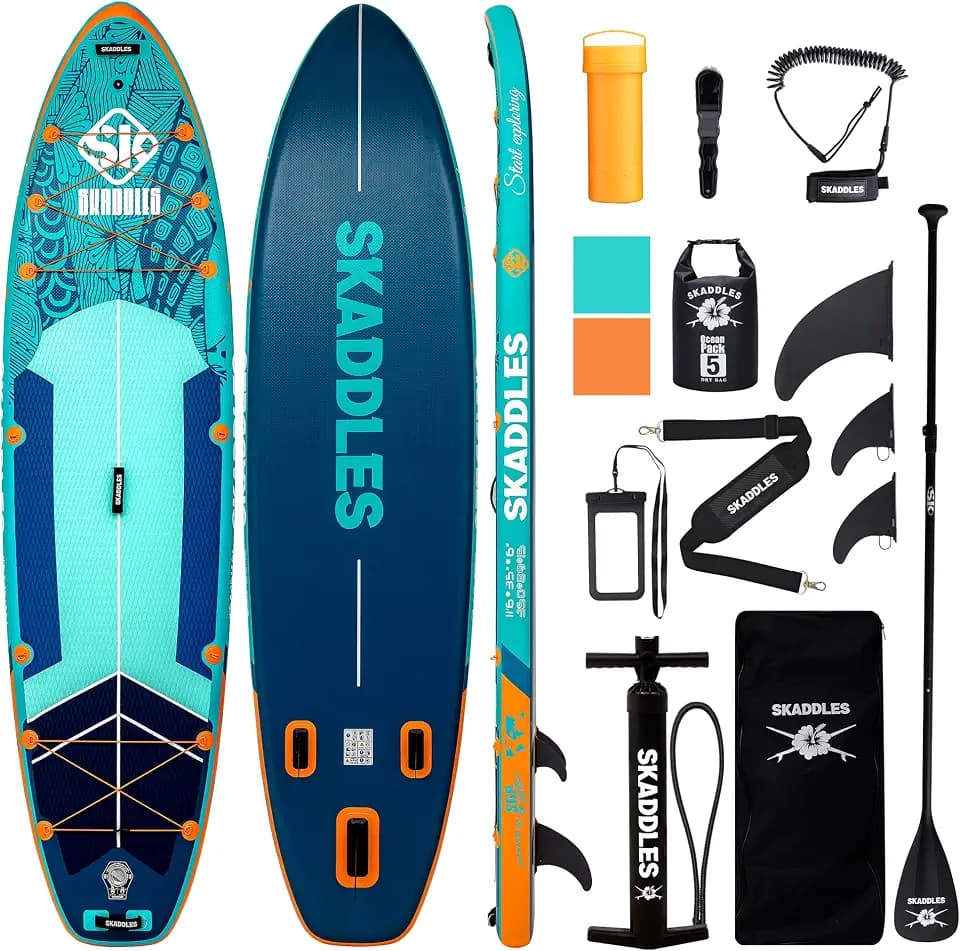 11’6 × 35" Inflatable Stand Up Paddle Board with Beginners SUP Accessories