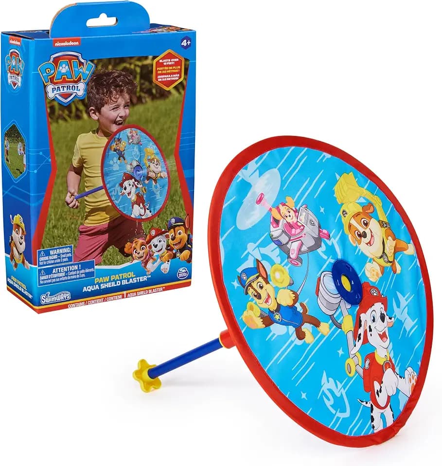 SwimWays PAW Patrol Aqua Shield Blaster Pool Toy for Ages 4+
