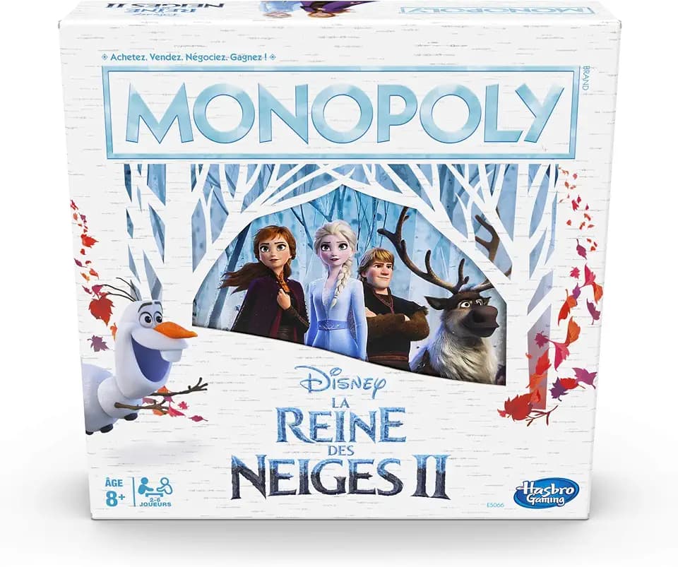 Monopoly Frozen Brettspiel (französische Version)