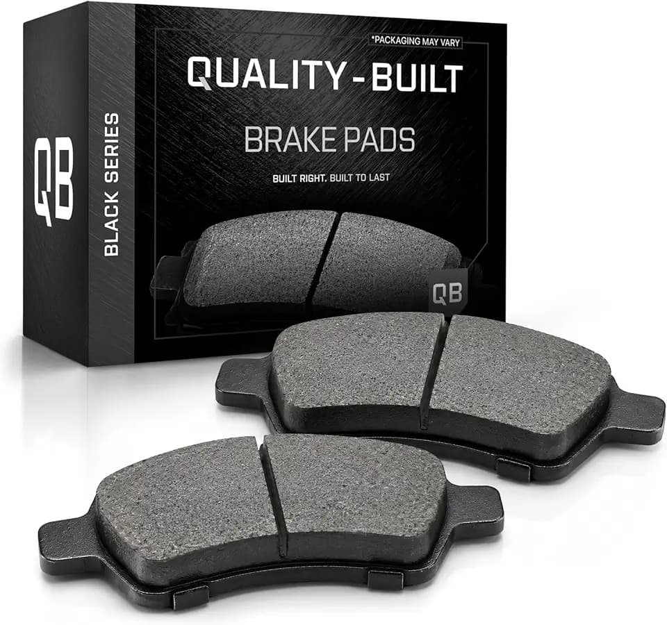 QUALITY-BUILT Black Series Ceramic Rear Brake Pads w/Hardware BP1657C