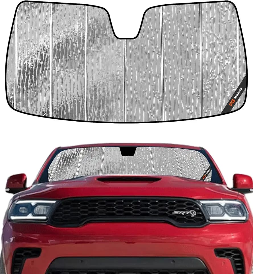 Pigenius Windshield Sunshade for Dodge Durango 2021-2026 Front Window Shade - AstraGuard