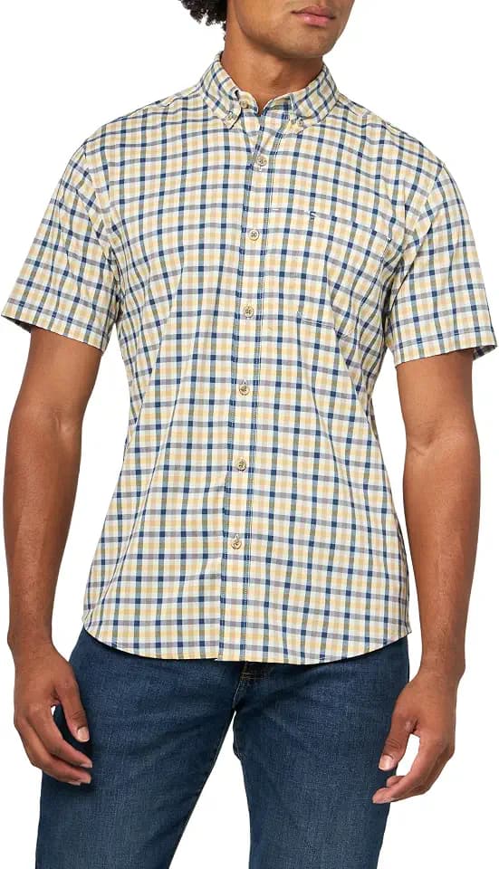 Eddie Bauer Men's Mr Ss Voyager Flex Shirt