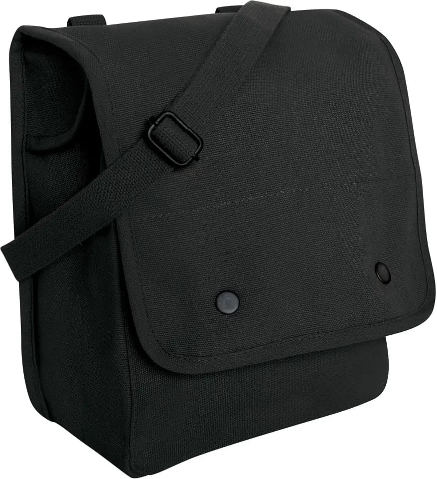 Rothco Canvas Map Case Shoulder Bag with Organizer Pocket