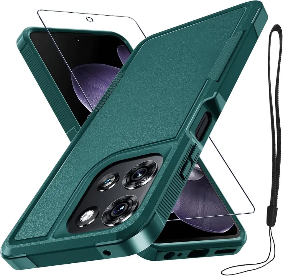 for Moto G Play 2026/Moto G 2026 Case,Full Body Heavy Duty Case,Dark Green