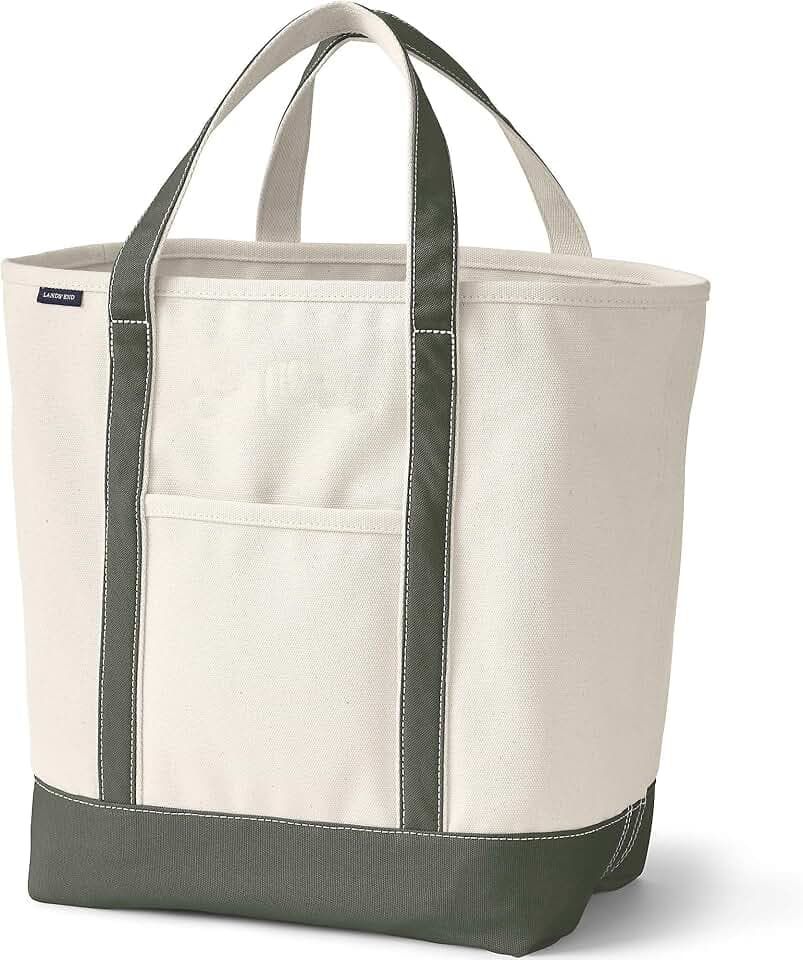 Lands' End Open Canvas Tote