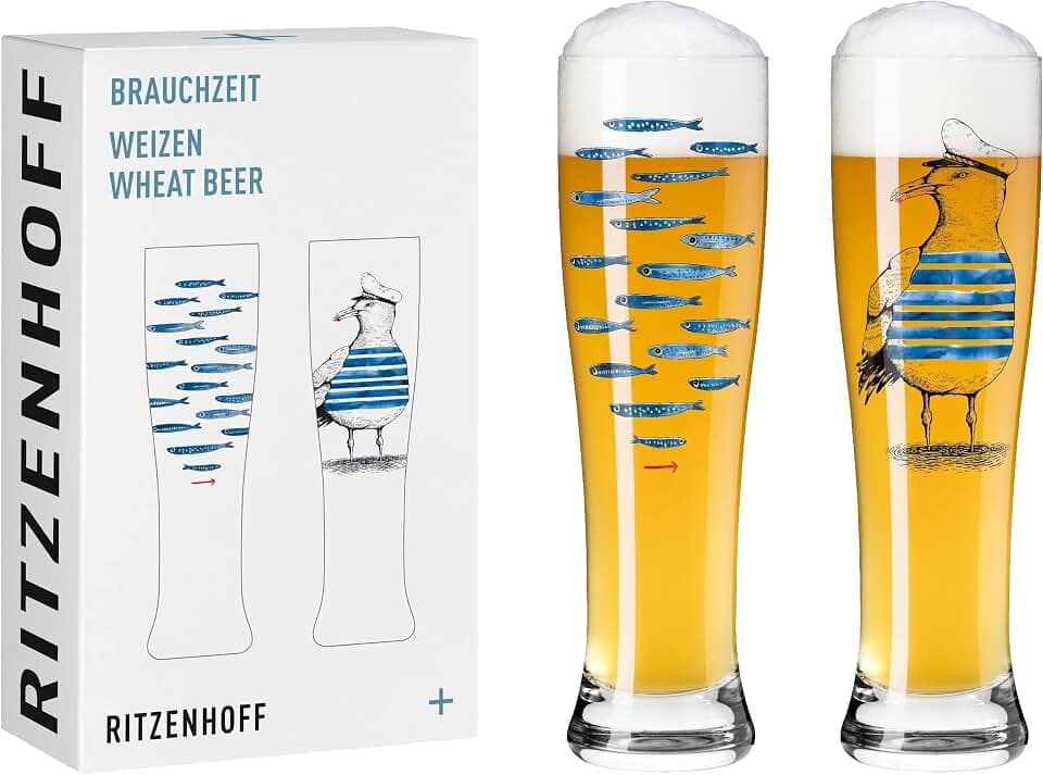 RITZENHOFF Weizenbierglas-Set 2er - 500 ml - Made in Germany