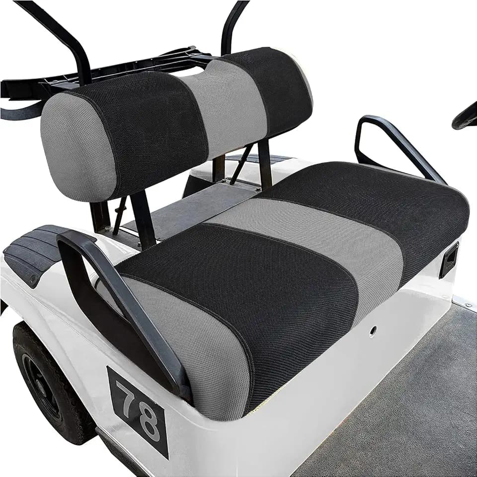 2 PCS Golf Cart Front Seat Covers for Club Car DS