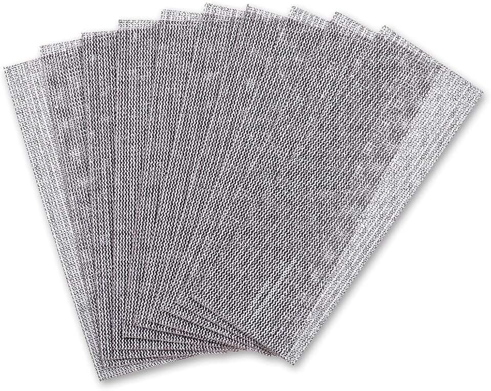 Mirka Schleifstreifen Abranet 81x133 mm Klett Korn P80 10 Stück