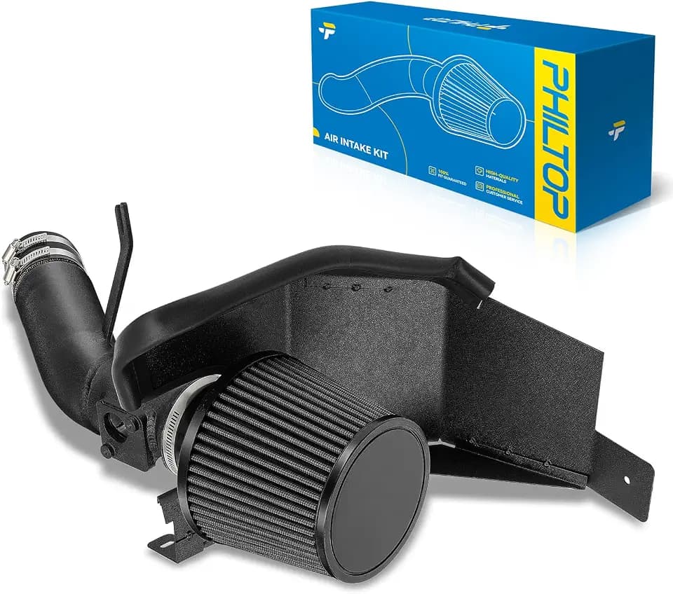 PHILTOP 2.75" Cold Air Intake System for 2016-2021 Honda Civic 1.5L, Black