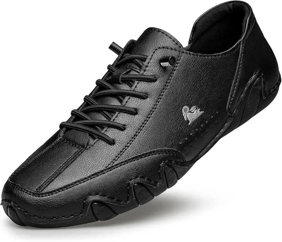 Driving Shoes for Men Casual Slip Ons Mens Fashion Shoes Comfort Handmade Chukka Dress Casual Shoes