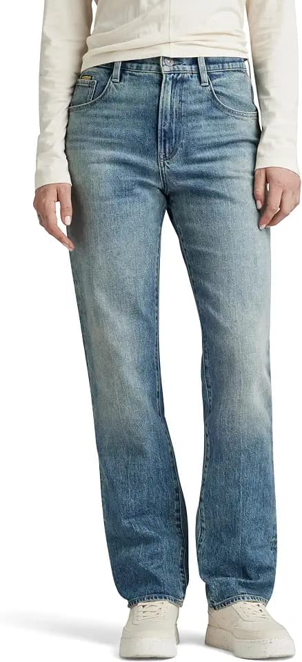 G-Star Damen Viktoria High Straight Jeans