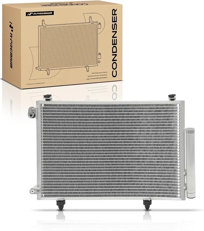 A-Premium Air Conditioning Condenser Compatible with Toyota