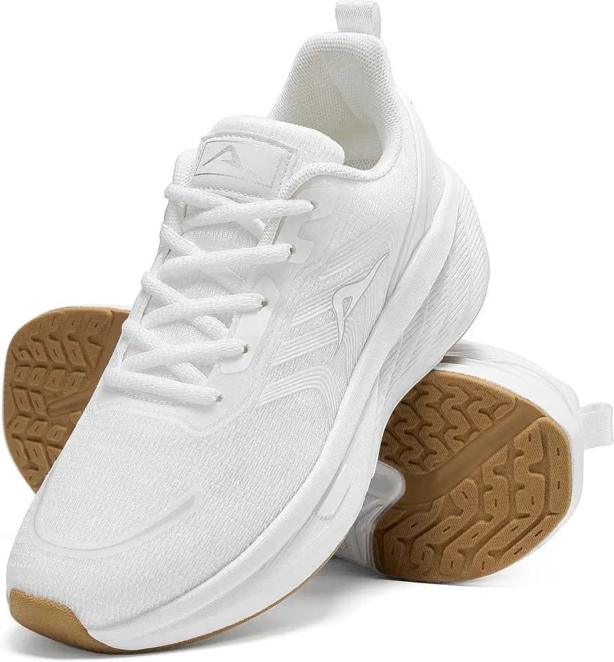 Ablanczoom Womens Sneakers Walking Shoes: Comfortable Tennis Shoes with Cushioned Non Slip Sole - Lightweight Breathable Casual Athletic Gym Workout
