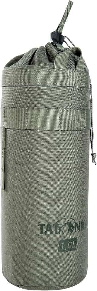 Tatonka Thermo Bottle Cover 1L BC - Isolierhülle für Trinkflaschen mit einem Volumen von 1 Liter - Mit Schlaufen zur Befestigung am Rucksack (MOLLE kompatibel)