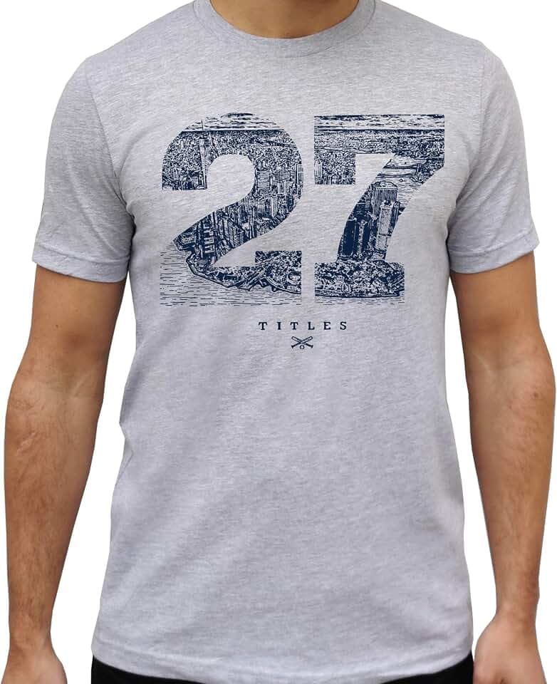 New York 27 Titles Skyline, T-Shirt