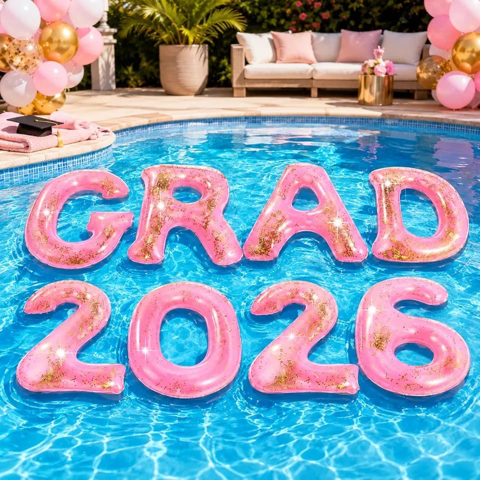Unittype Graduation Pool Decorations Grad 2026 Pool Floats