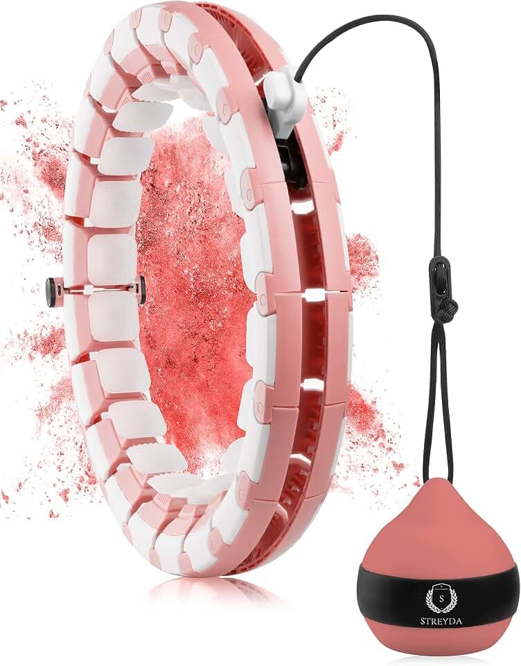 STREYDA ® Premium smart Hula Hoop, Hula Hoop Reifen Erwachsene aus hochwertigem Silikon - Hoola Hoop Reifen Erwachsene optimales Hullahub Reifen zum abnehmen