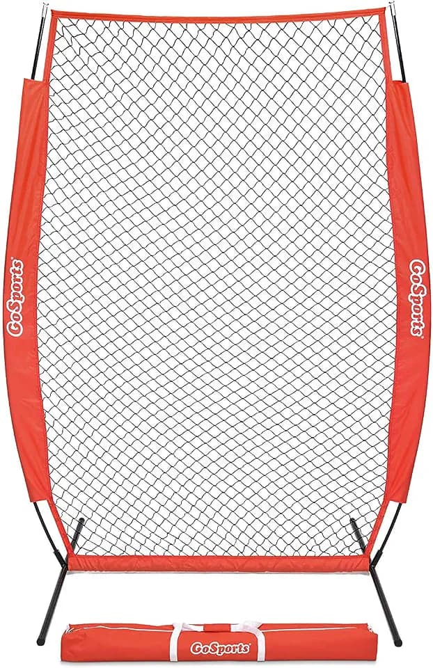 GoSports Baseball & Softball Pitching Screens - L Screen or I Screen - Pitcher Protection Net