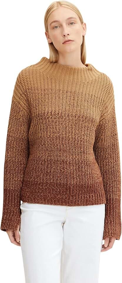 TOM TAILOR Damen Pullover mit Muster