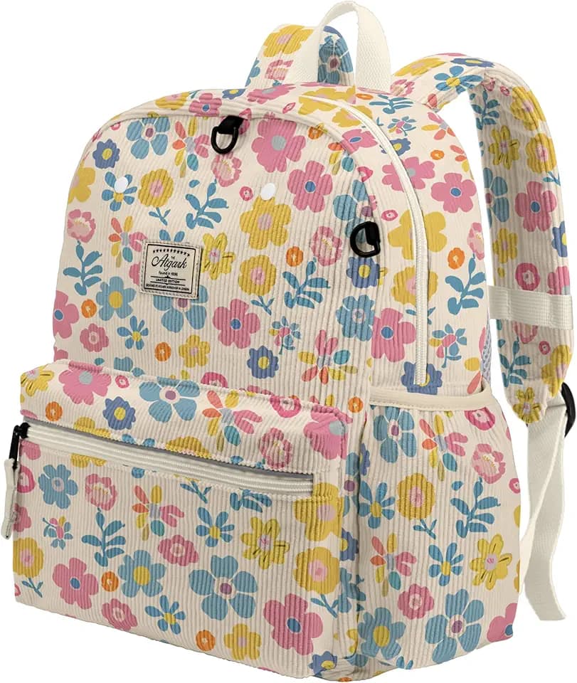 atgark Corduroy Toddler Backpack for Boys Girls Kids Preschool Backpacks