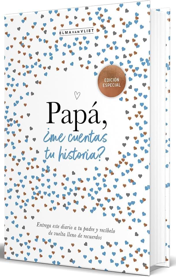 Papá, ¿me cuentas tu historia? (edición oficial) (¿Me cuentas tu historia?): Un regalo personalizable para el Día del Padre: Un libro para recordar, escribir y compartir (Obras diversas, Band 3)